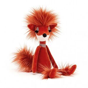 JELLYCAT London Rare & Retired Swellegant Francesca Red Fox 14"H